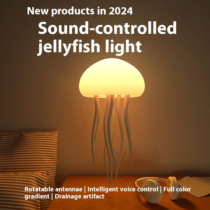 Magical LED Jellyfish Lamp – Soothing Night Light & Unique Room Decor