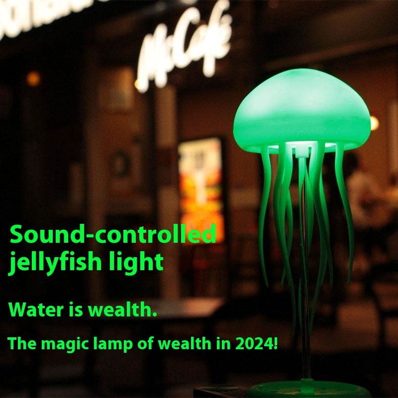 Magical LED Jellyfish Lamp – Soothing Night Light & Unique Room Decor
